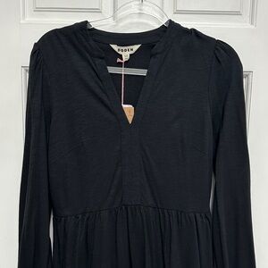 Boden Classic Black Long Sleeve Dress, new with tags